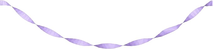 Rollo de papel crepé, 81 pies, Lavanda