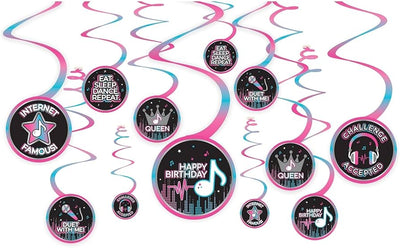 Tik Tok Espirales Decorativos (x12u)