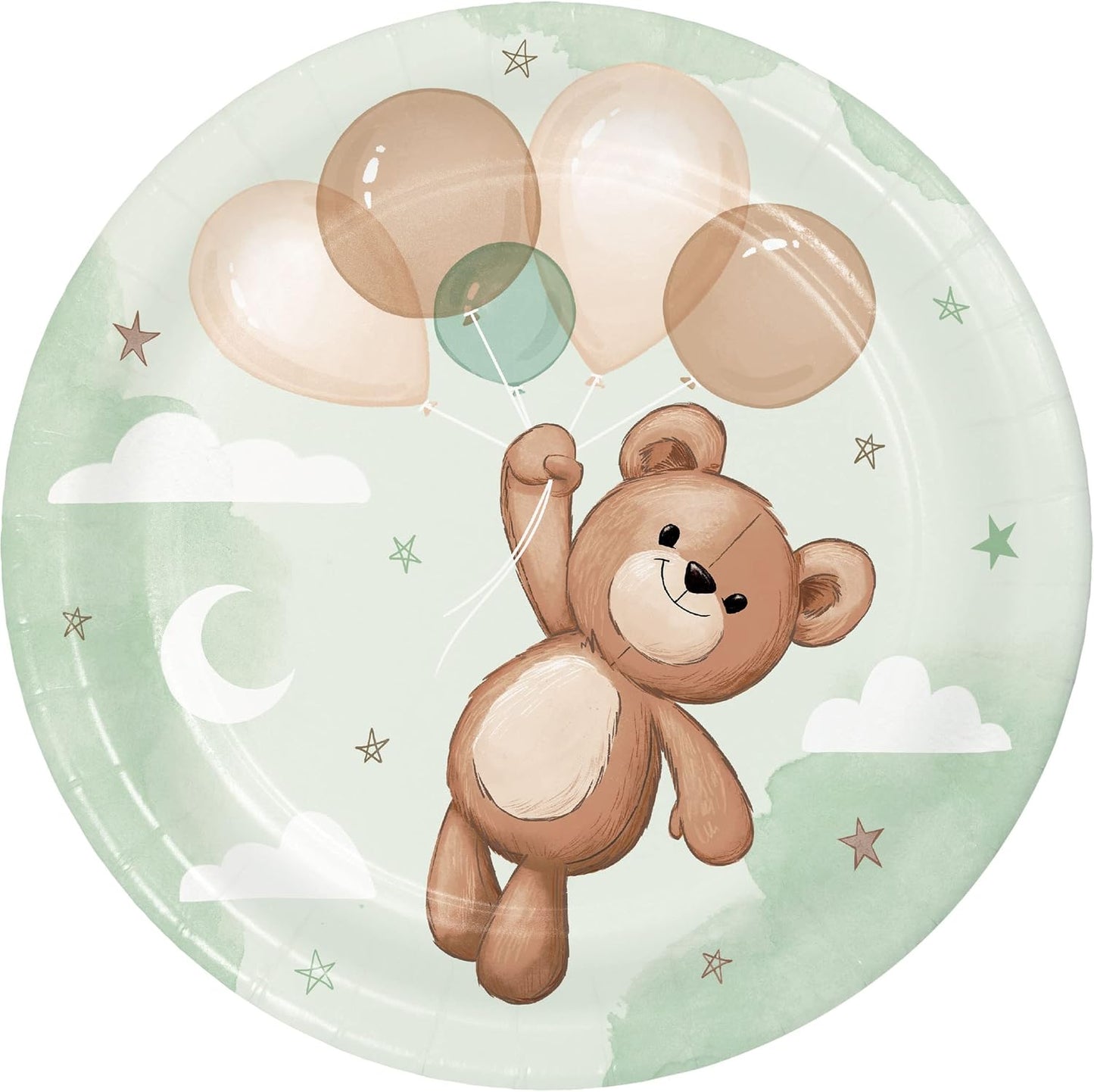 Osito Teddy Bear Platos 7" (x10u)