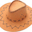 Sombrero Cowboy Terciopelo 25cm (x1u)