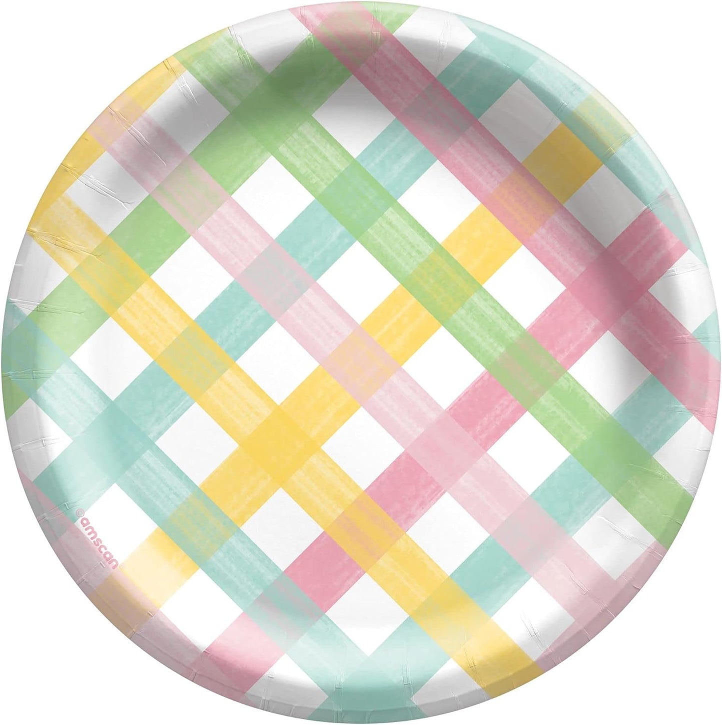 Spring Fun 7" Round Plates (x8u)
