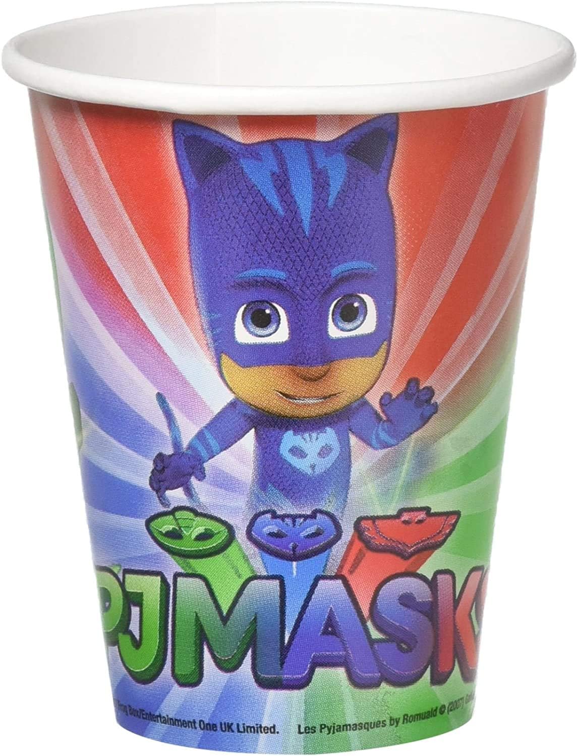 Vasos PJ Masks 9oz (x8u)