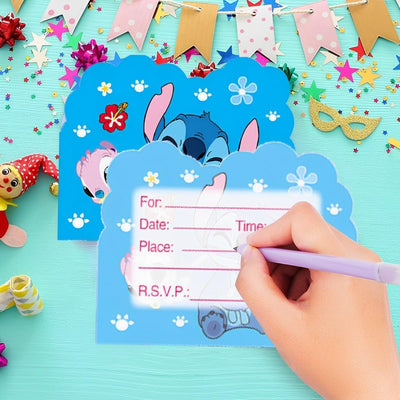 Stitch Invitation Cards (x16u)