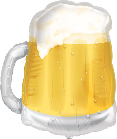 Large Mug Beer Cerveza Balloon 23" (x1u)