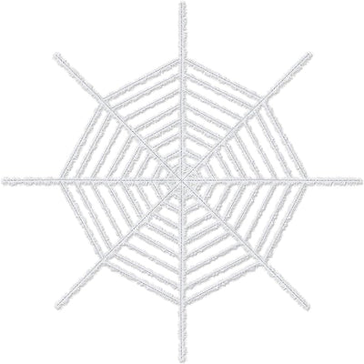 White Giant Halloween Spider Web - 36 Sq. Ft. (x1u)