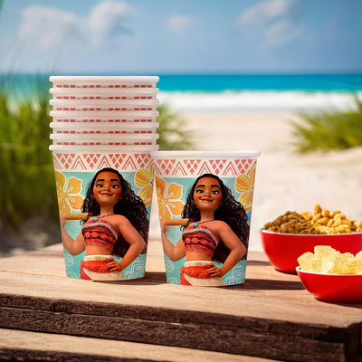 Moana Vasos 9oz (x8u)