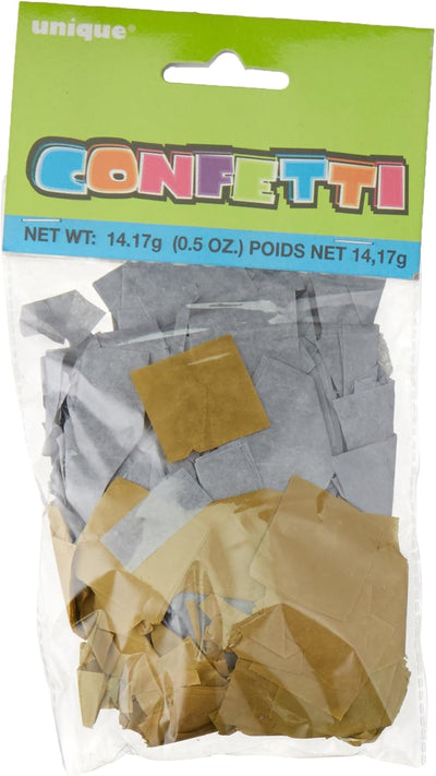 Confetti Dorado y Gris 0.5oz