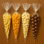 Clear Large Cone Cello Bags (x25u)
