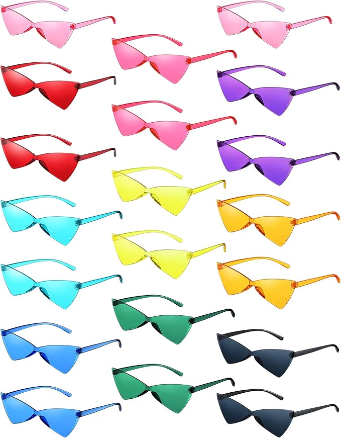 Gafas Triangulares (Colores)