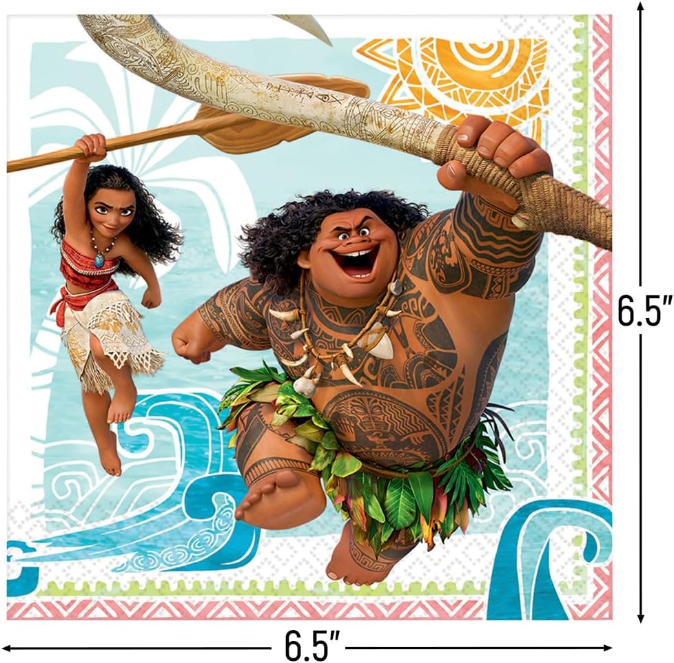 Moana Lunch Napkins (x16u)