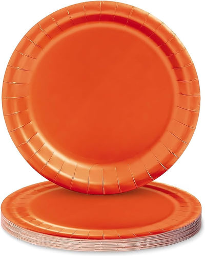 Orange Plates 7" 8ct