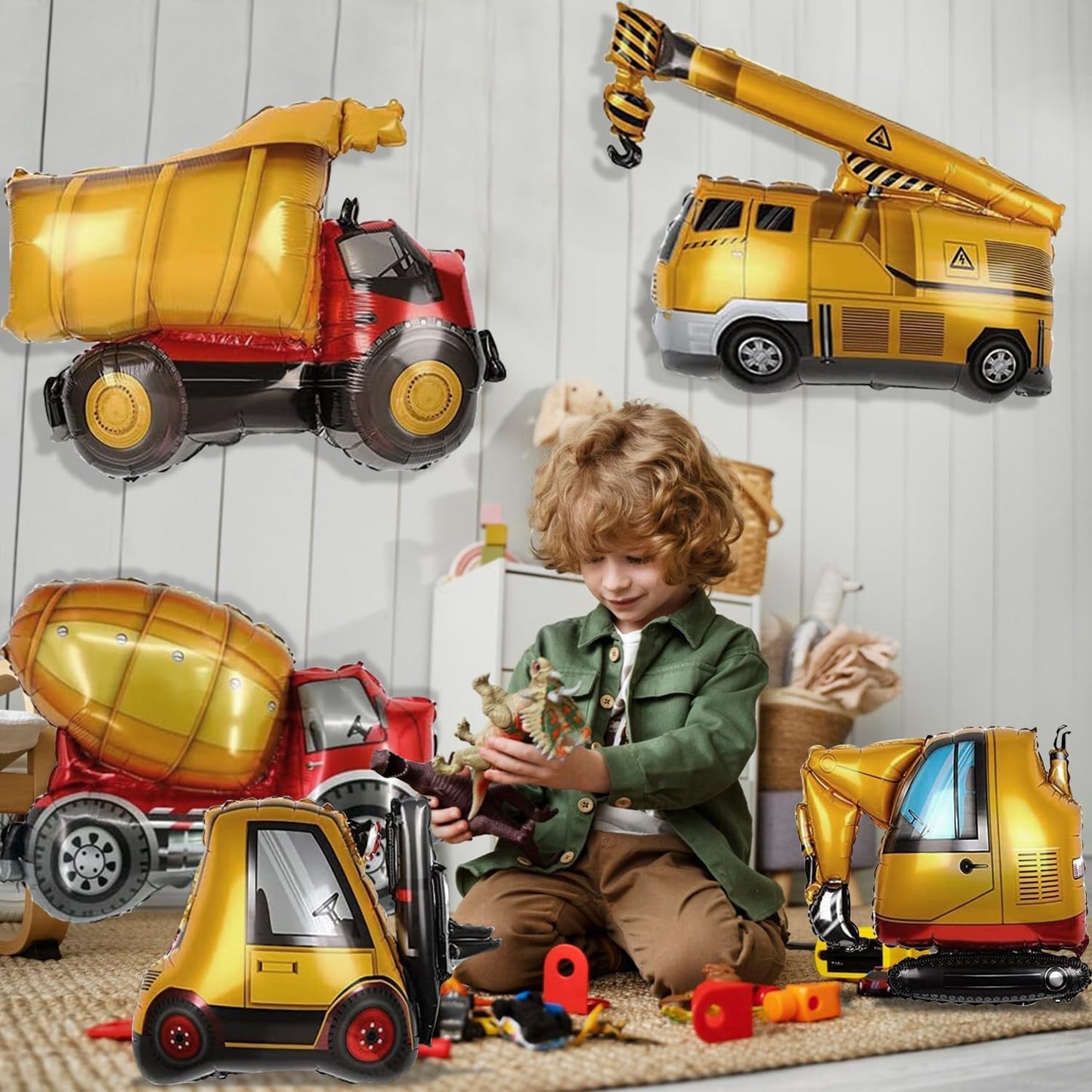 Globos Construcción (x1u)