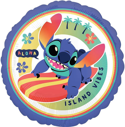 Stitch Surf 18" Foil Balloon