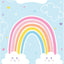 Rainbow Loot Bags 9inx6.5in (x8u)