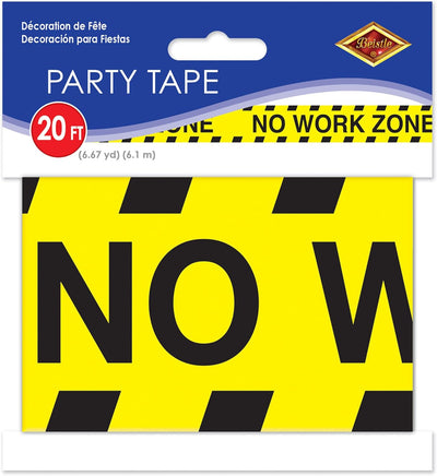 No Work Zone Party Tape (x1u)