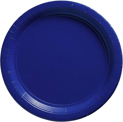 Royal Blue 7" Plates 8ct
