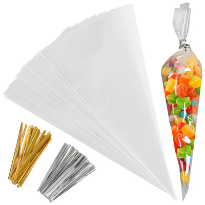 Triangle treat bags 12” x 6”