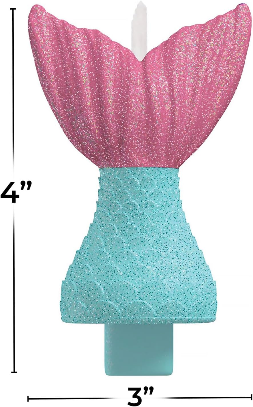Mermaid Tail Candle Sirena (x1u)