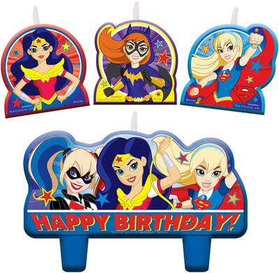 DC Superhero Girls Velas (x4u)