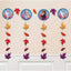 Frozen 2 Hanging String Decoration (x6u)