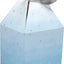 Favor Boxes Cajitas Azul y Plata (x8u)