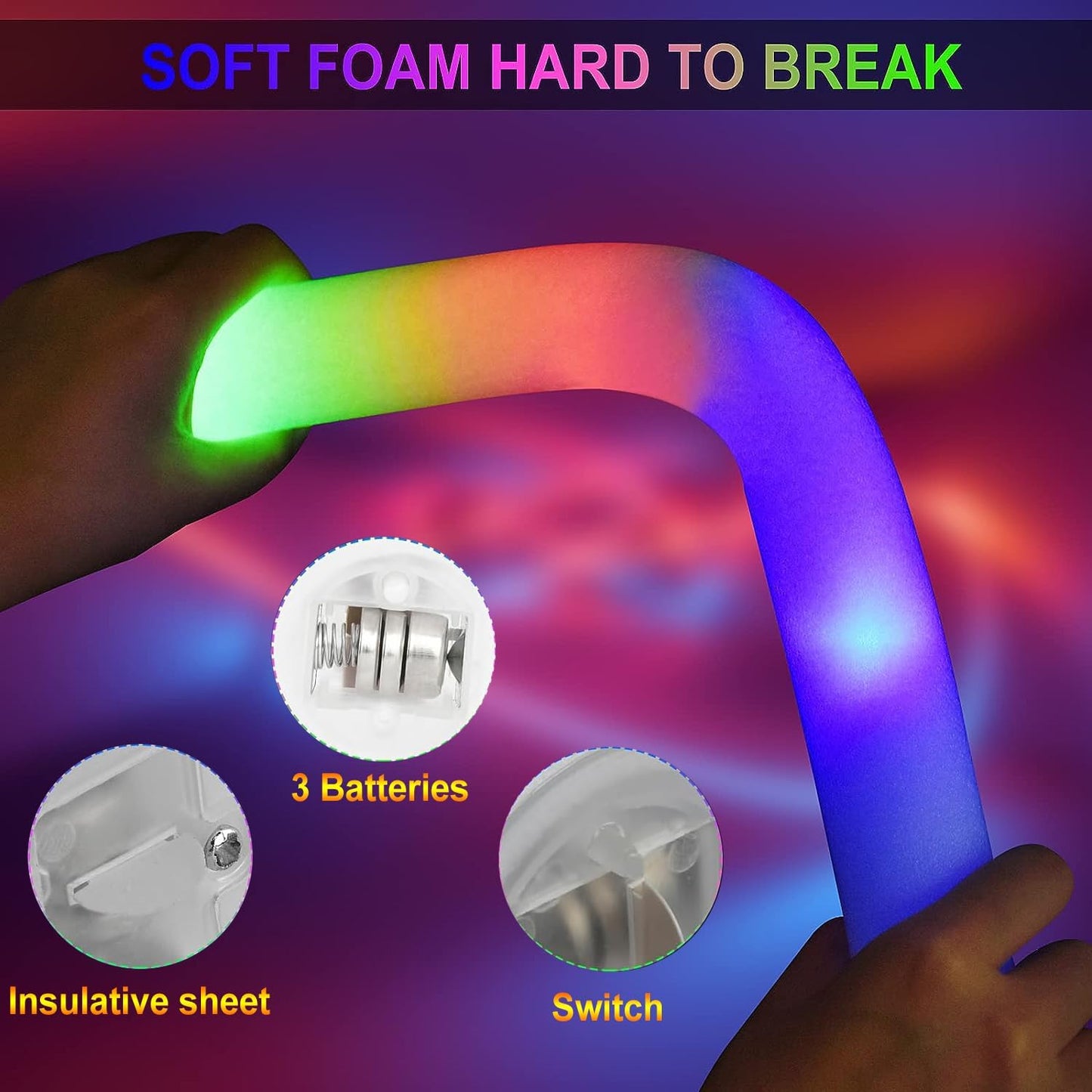 Varillas LED Foam