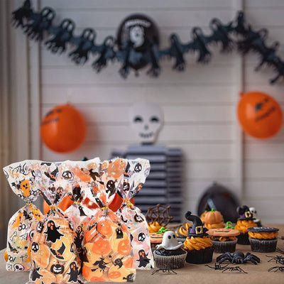 Bolsas Cello Dulces Halloween (x20u)