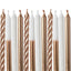 Candles Rose Gold Mix 12ct
