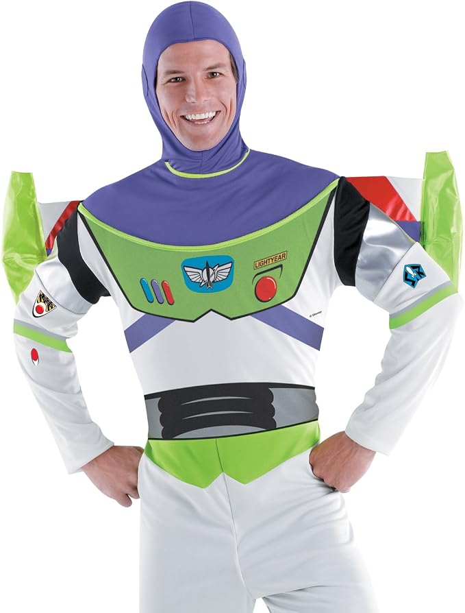 Buzz Lightyear Deluxe Adult Costume XXL 50-52