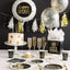 Gold Metallic Birthday Candles Velas 5" (x12u)