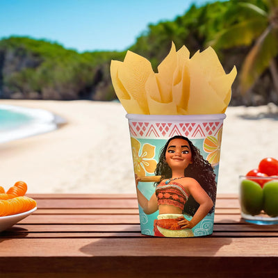 Moana Vasos 9oz (x8u)