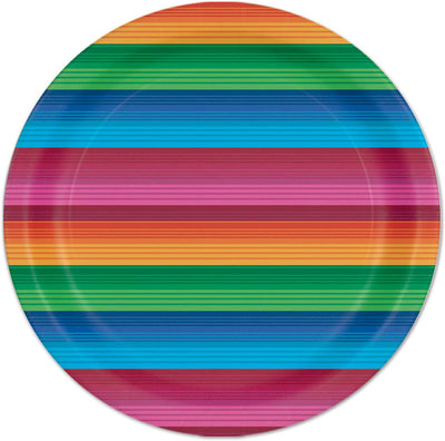 Fiesta Mexico Plates 7" (x8u)