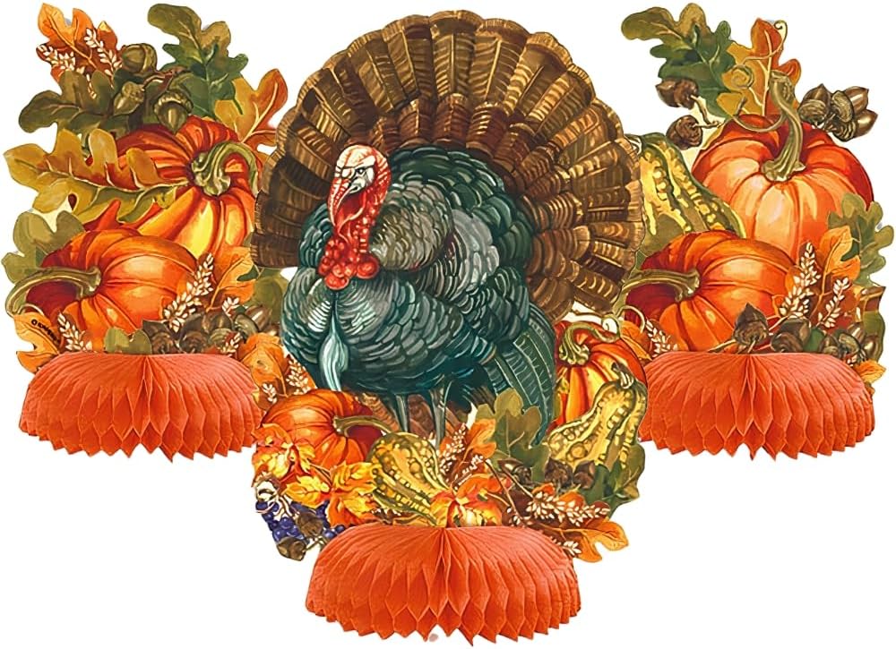 Thanksgiving Honeycomb Center (x3u)