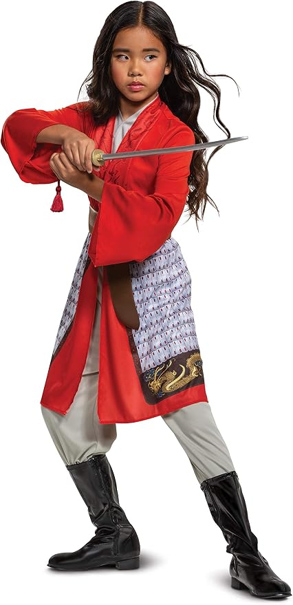 Mulan Hero Red Dress Classic
