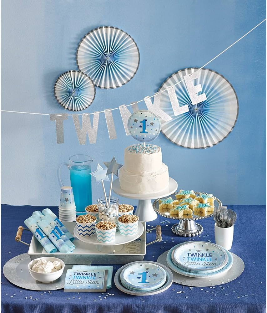 Treat Paper Bags Little Star Blue (x10u)