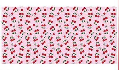 Cherry Party Mantel de Poliéster (x1u)