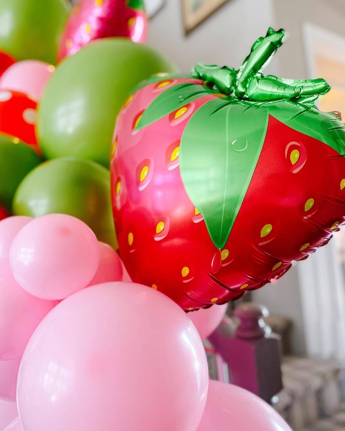 Globos Fresa Jumbo (x1u)
