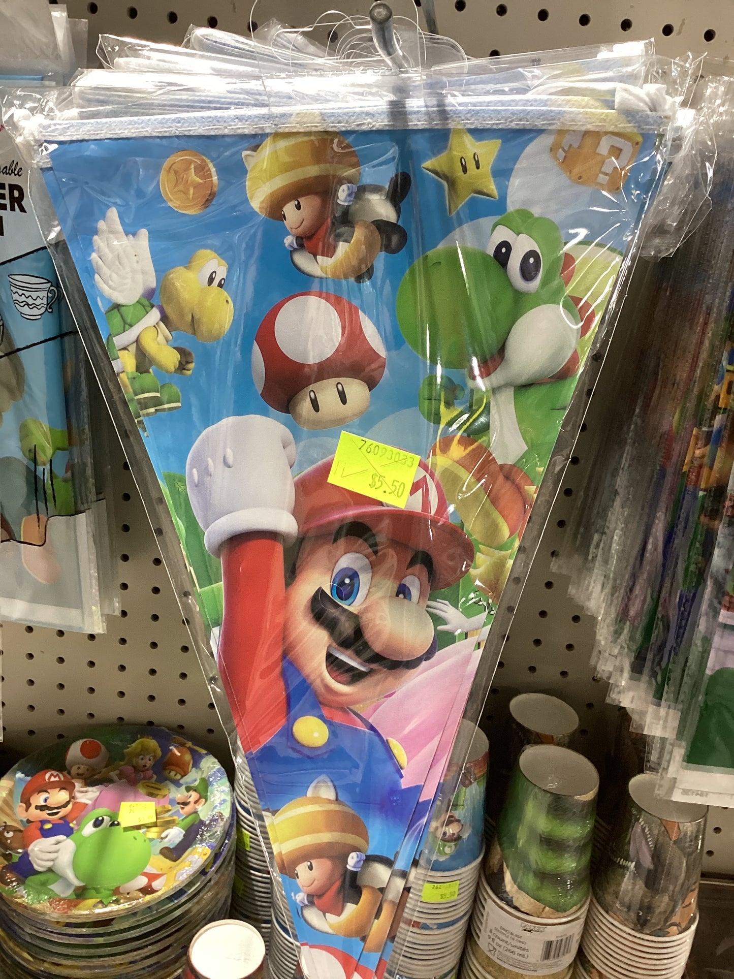 Banderin Mario Bros (x1u)