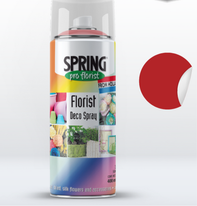 Spring Deco Spray Red (400ml)