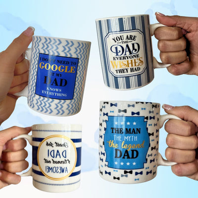 Taza Día del Padre- 4 diseños (x1u)