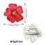 Broche Amapola Flor Puerto Rico (x1u)