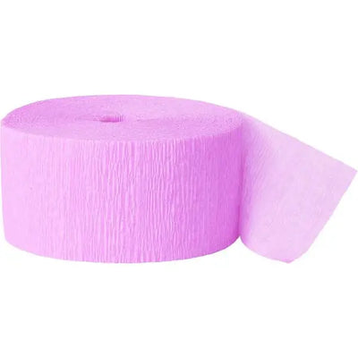 Streamer  de Crepé Classic Pink, 81 pies.