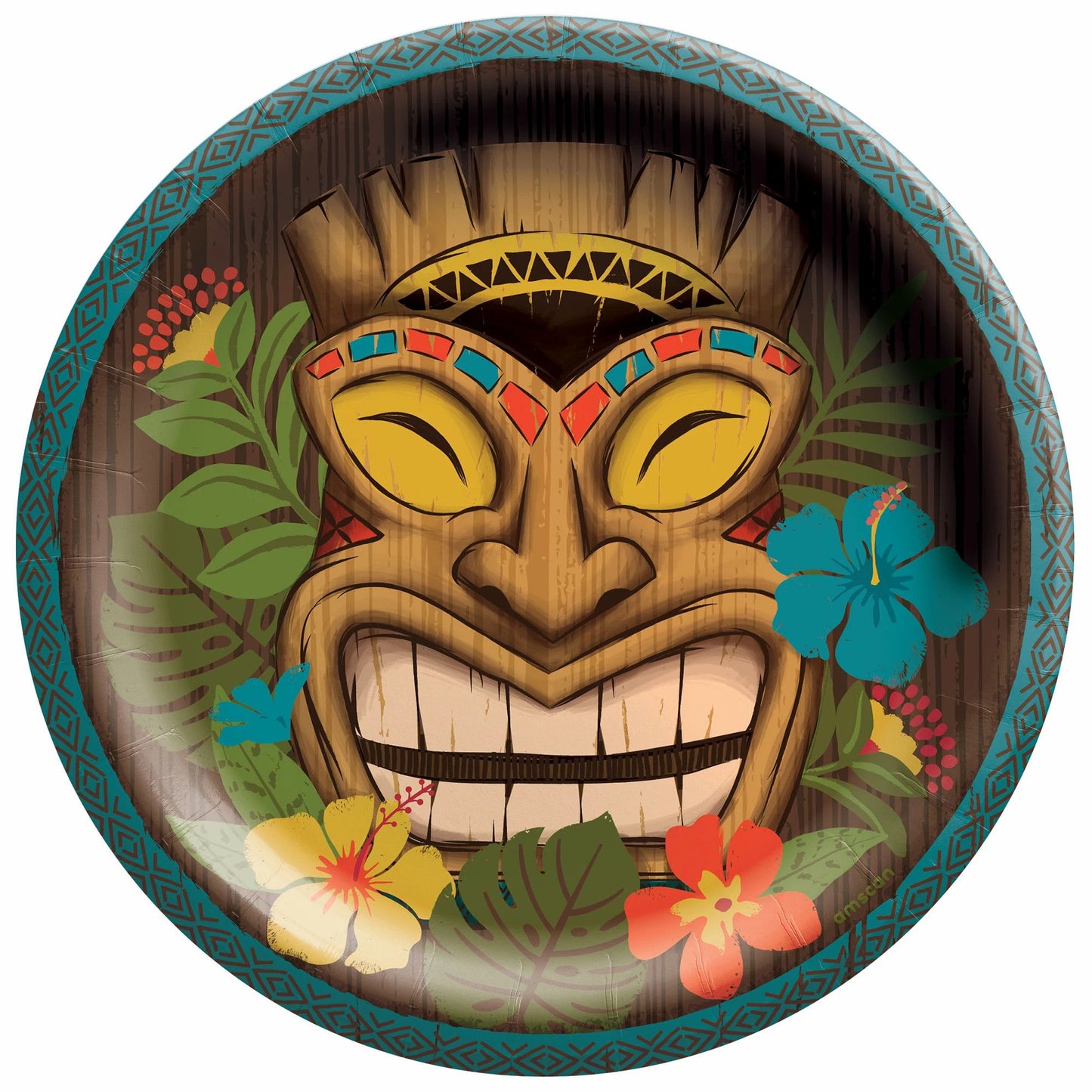 Plate VINTAGE TIKI 6.75" BPP