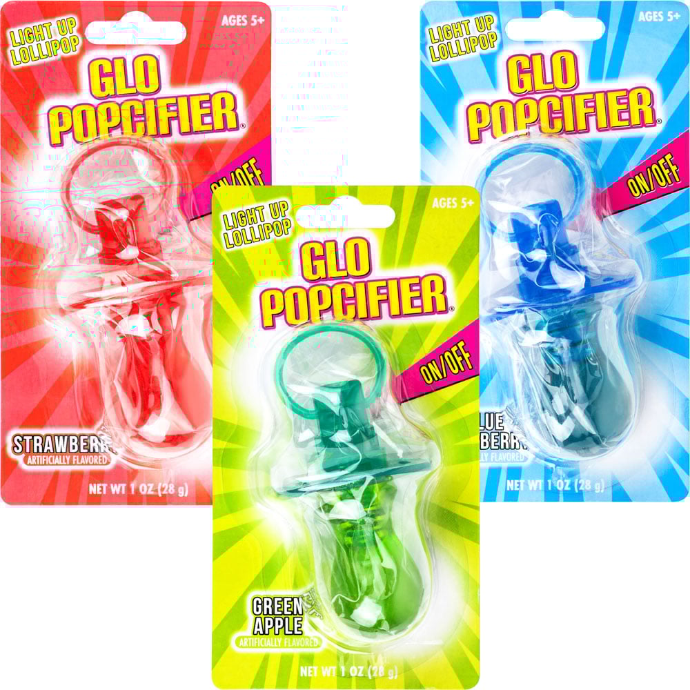 Glo Popcifier Light up Lollipop  unidad 1oz