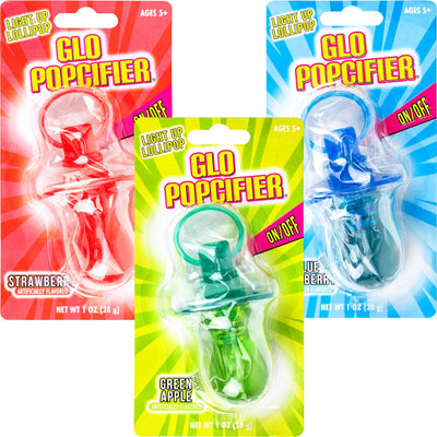 Glo Popcifier Light up Lollipop  unidad 1oz