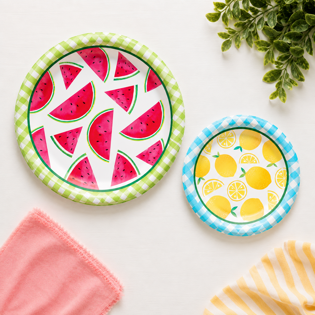 Summer Squeeze 7" Round Plates (x8u)