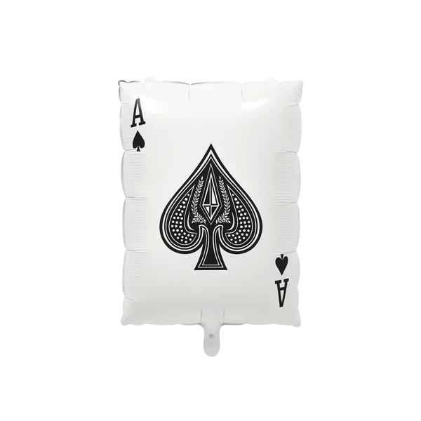 Casino Poker Card Foil Balloon 22”