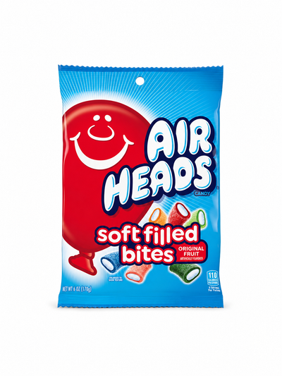 Airheads Soft Filled Bites 6oz