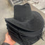 Sombrero Cowboy Terciopelo 25cm (x1u)