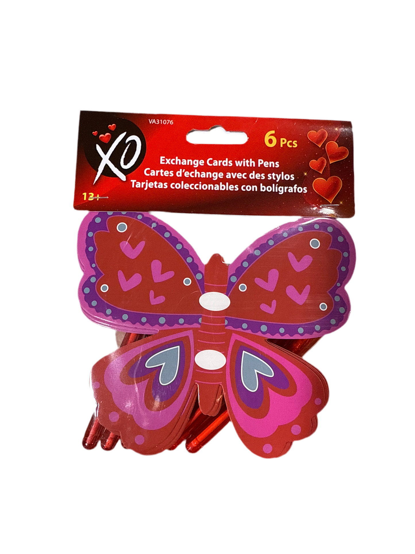 Set de 6 Tarjetas de San Valentín